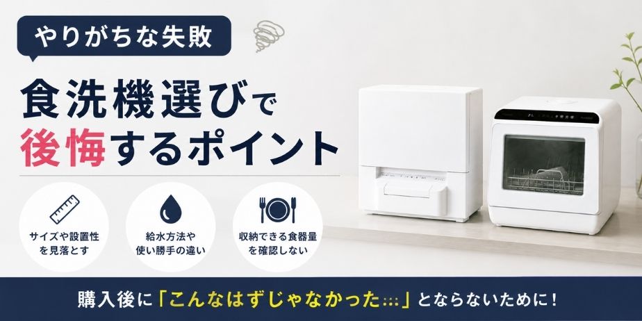 食洗機選び 失敗 後悔 ポイント